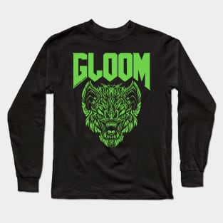 Green Plant & Doom Bat Long Sleeve T-Shirt